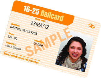 16 to 25 Railcard