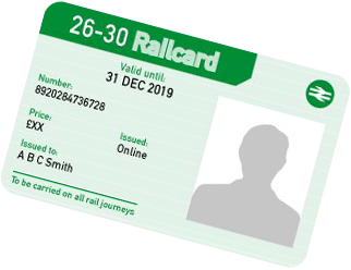 26 to 30 Railcard