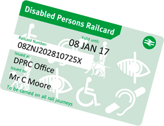 Disabled Person's Railcard